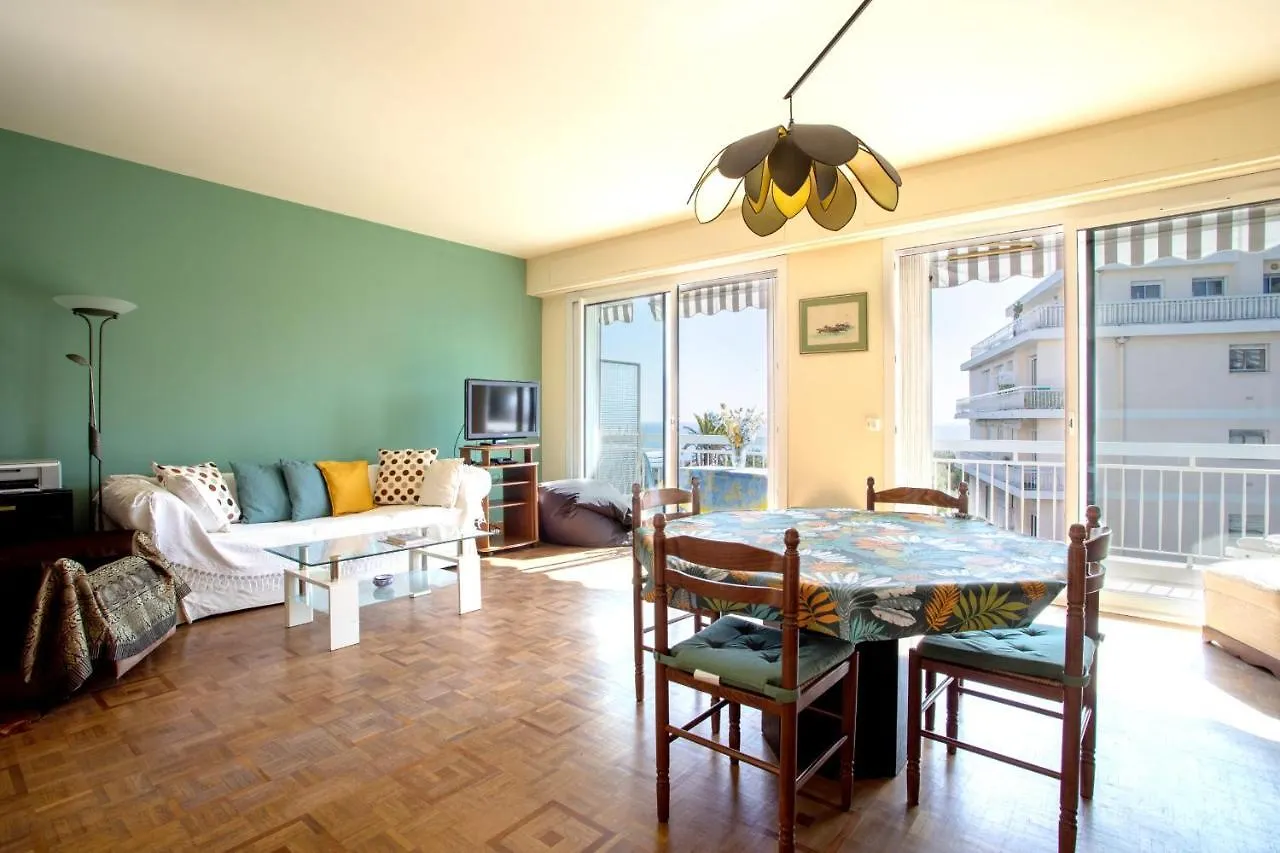 Apartment T2 Fabron Sea View Near Shops And Tram Nice France